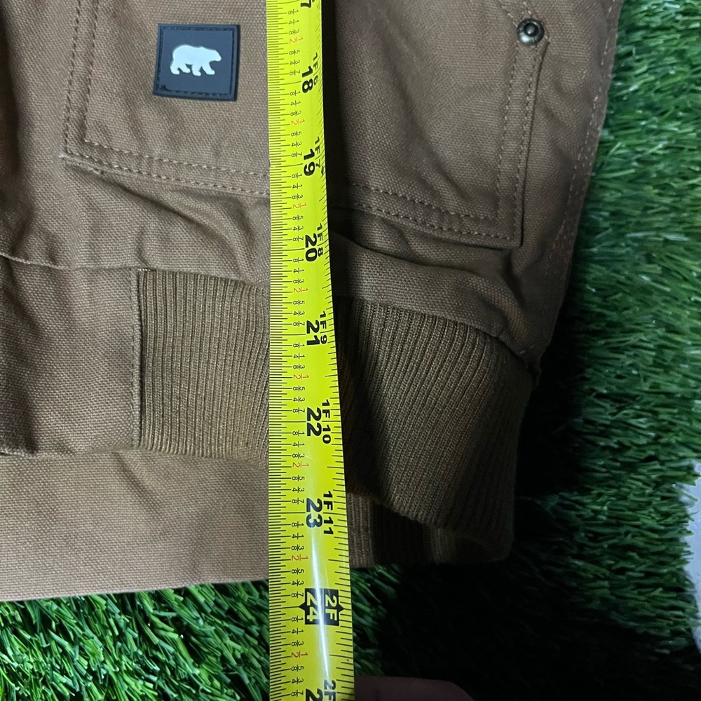Brown work jacket - Picture 3 of 4